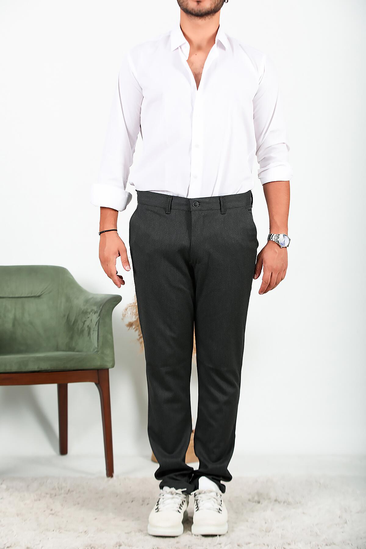 Herren Stoffhose – Anthrazit