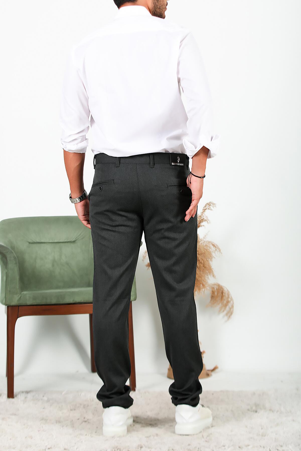 Herren Stoffhose – Anthrazit