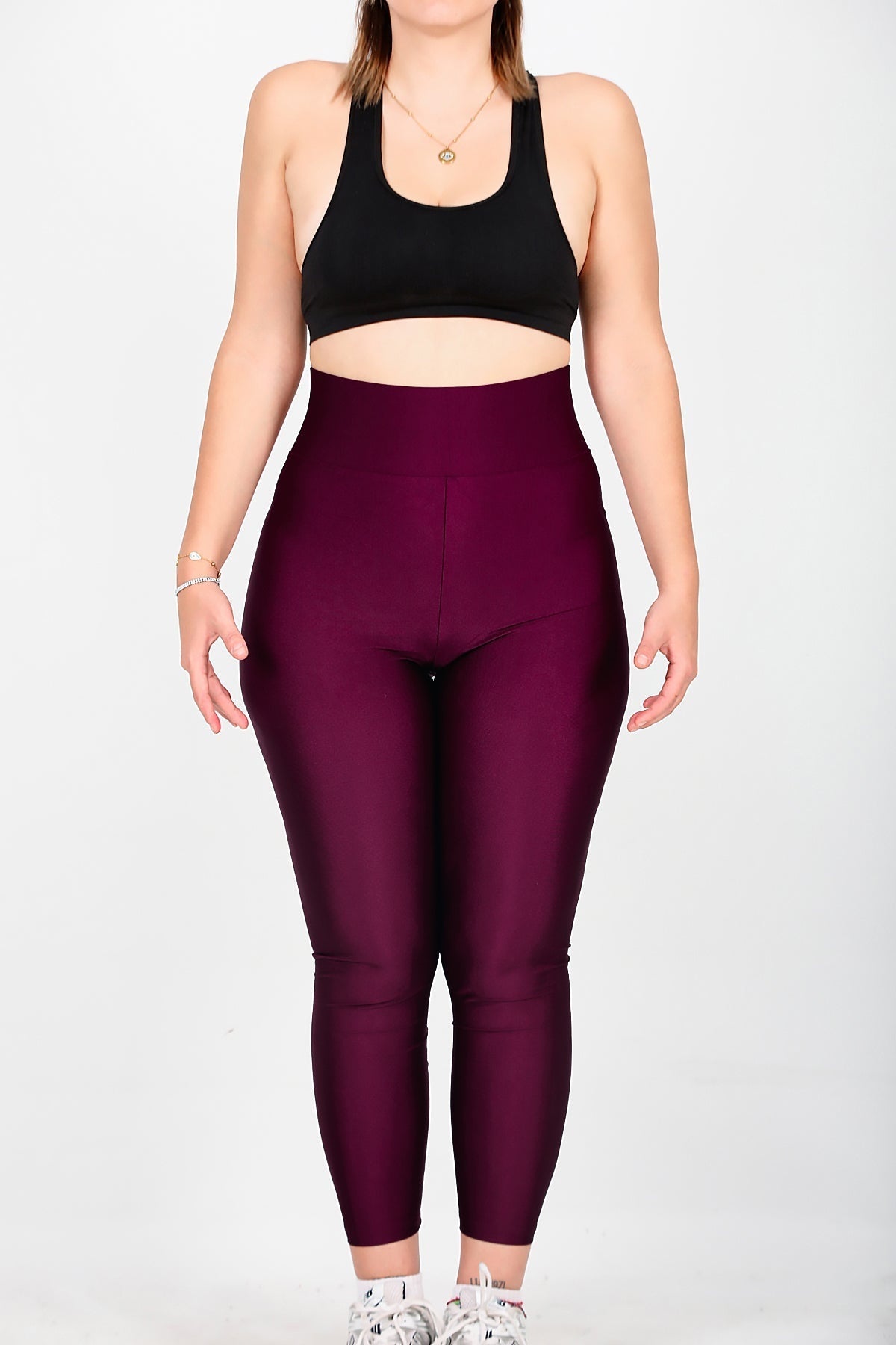 Leggings in großen Größen — Pflaume
