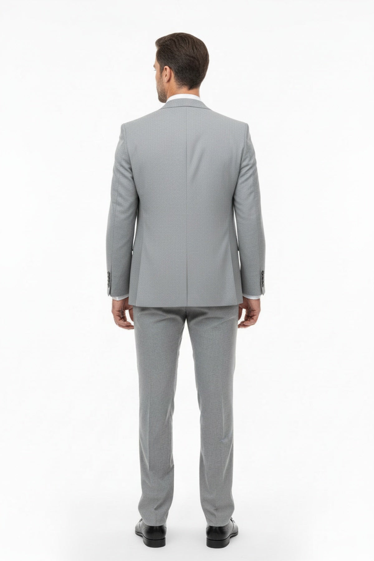 Men's Mega 3 - Piece Suit — Light Grey
