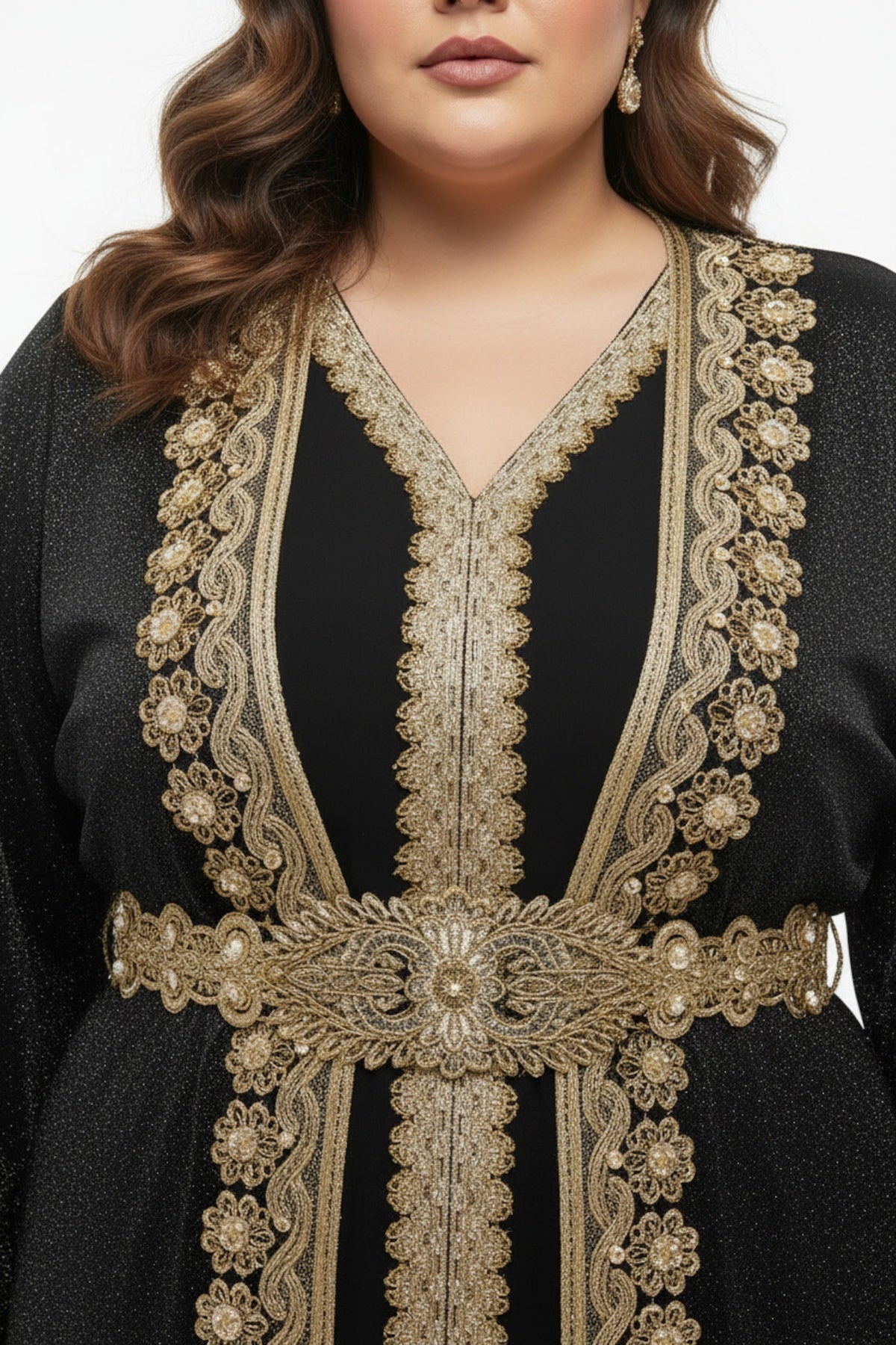 Plus - Size Black Dress