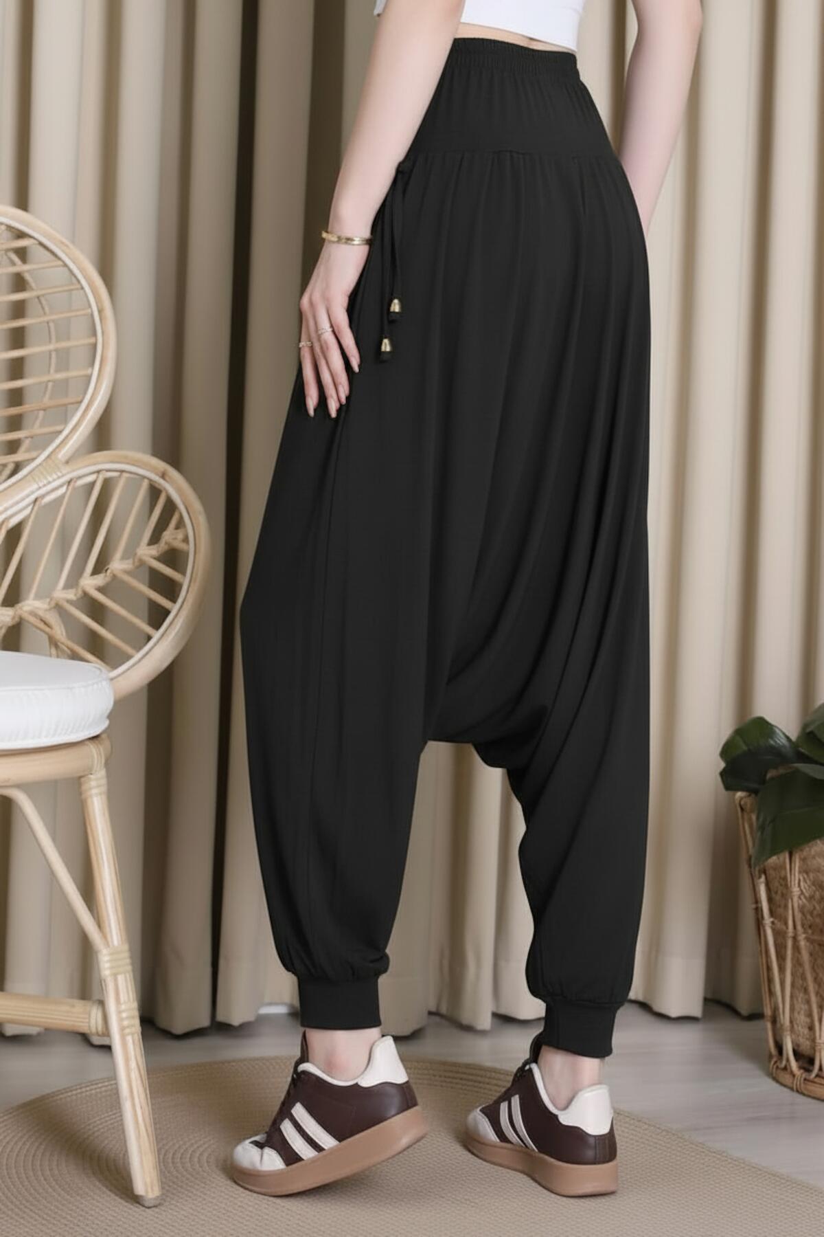 Plus-Size-Hose Sandy — Schwarz