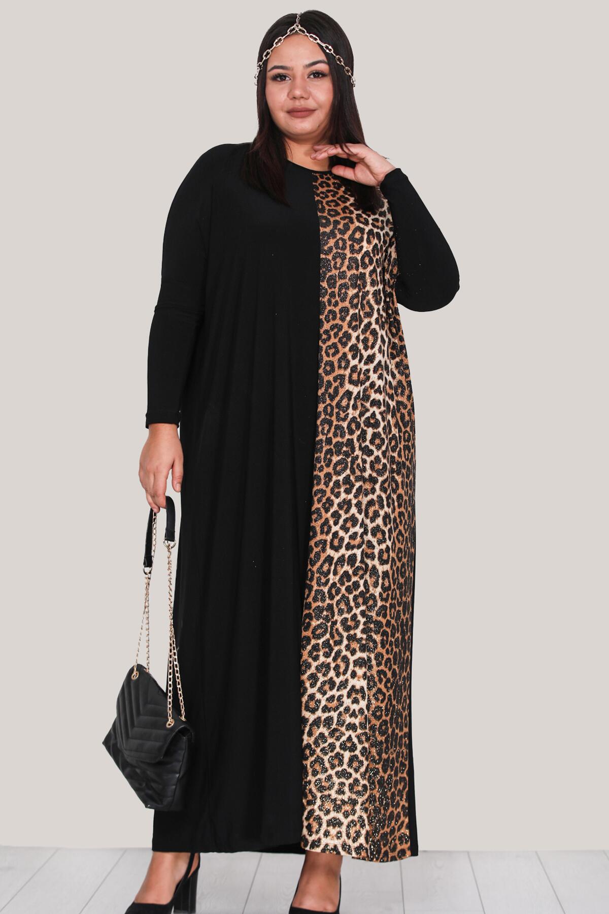 Plus - Size Maxi Dress — Black
