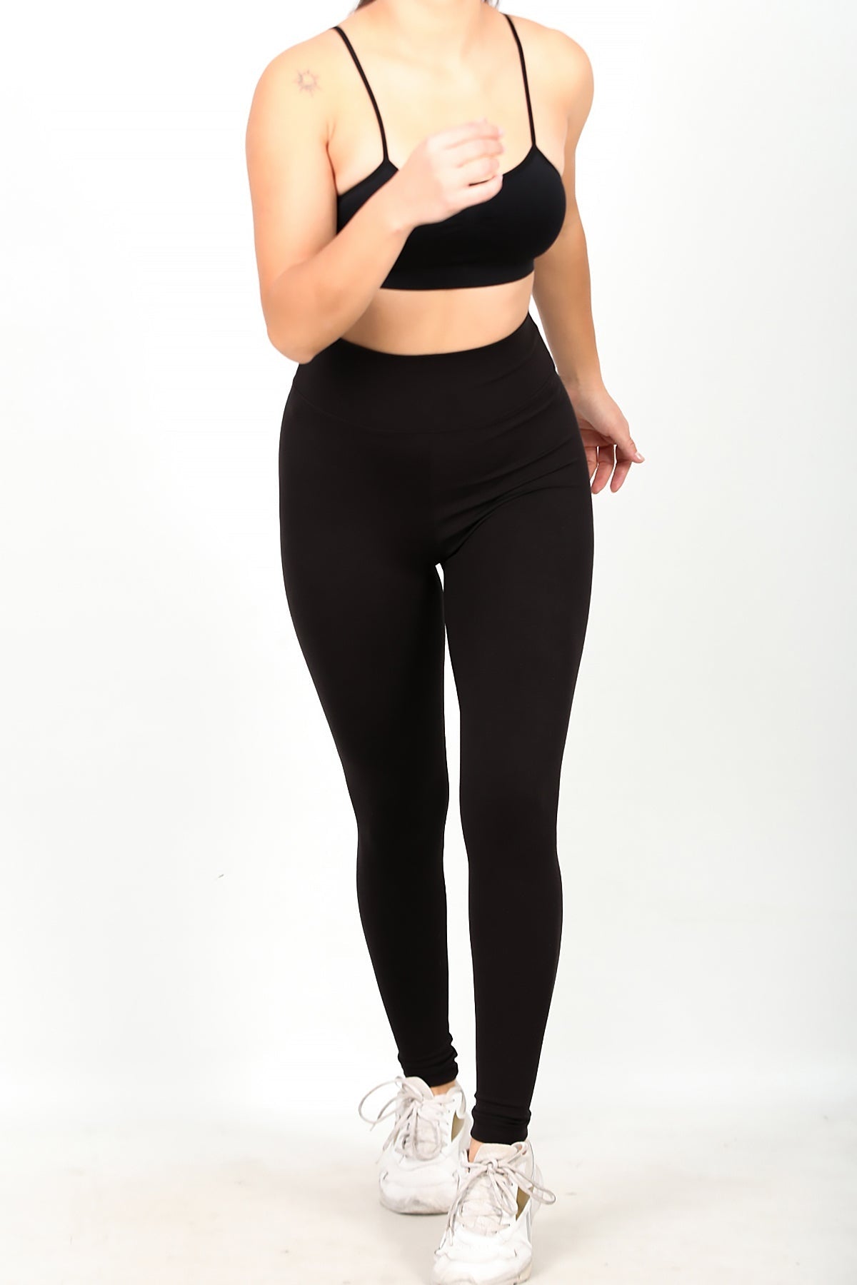 High - Waist Leggings - Black