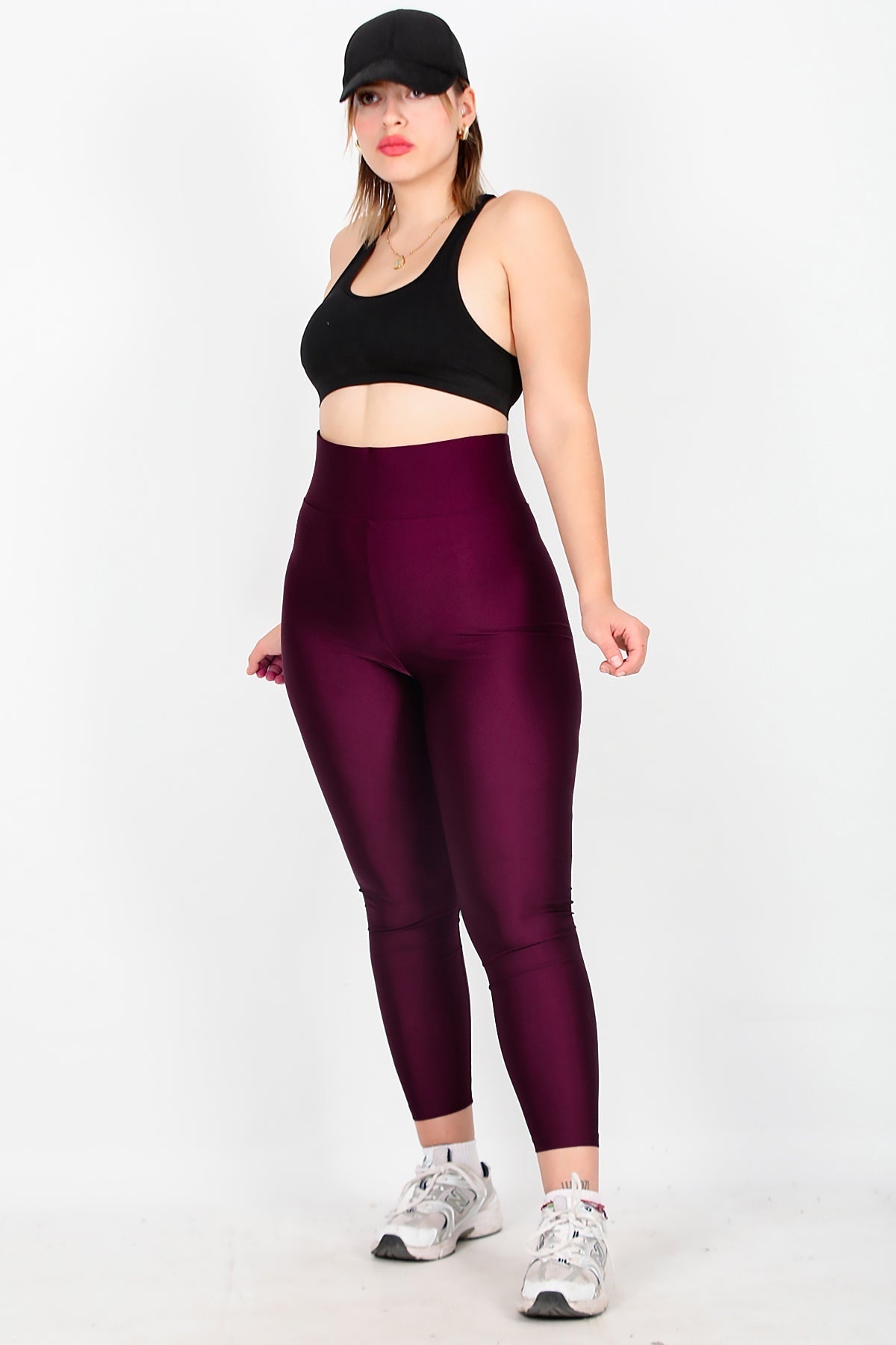 Leggings in großen Größen — Pflaume