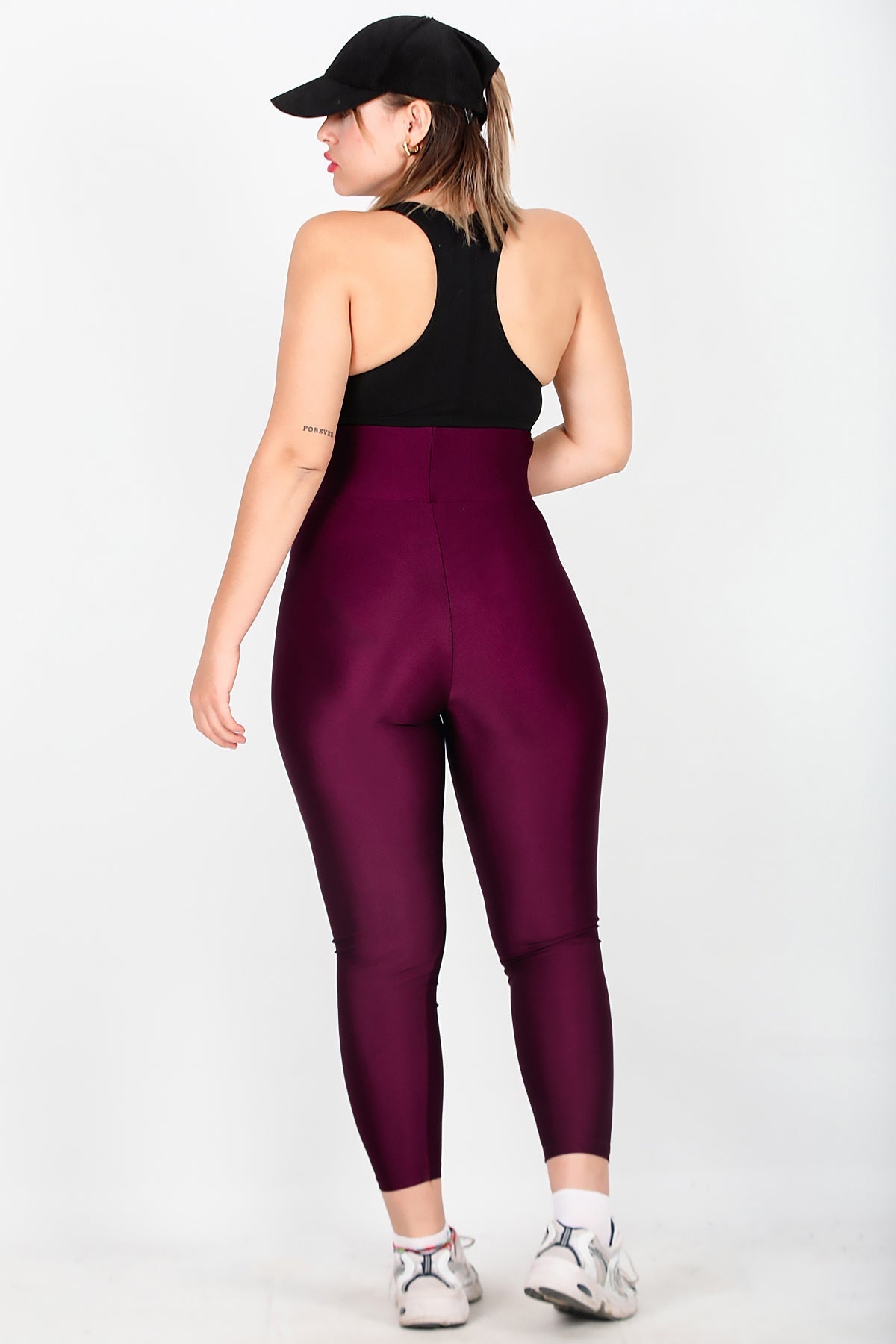 Leggings in großen Größen — Pflaume