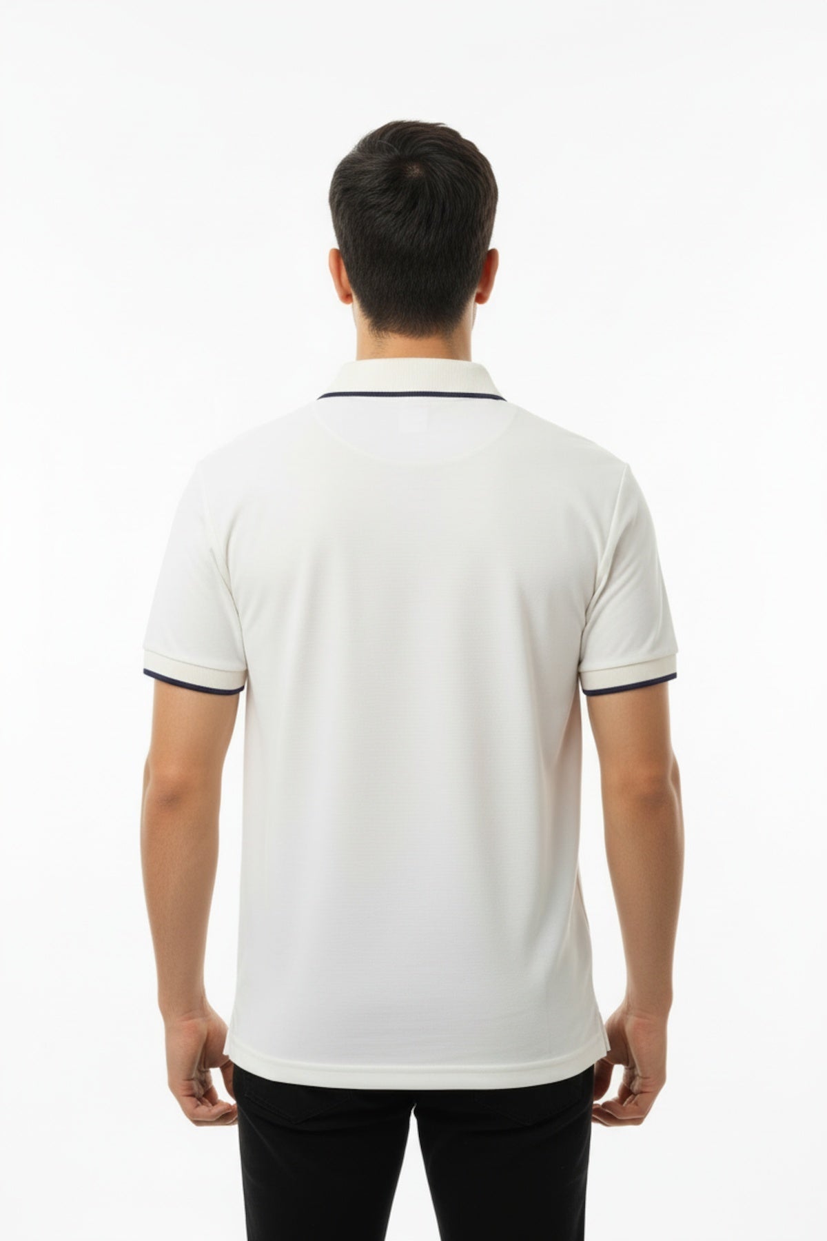Men's Polo Shirt — Off - White