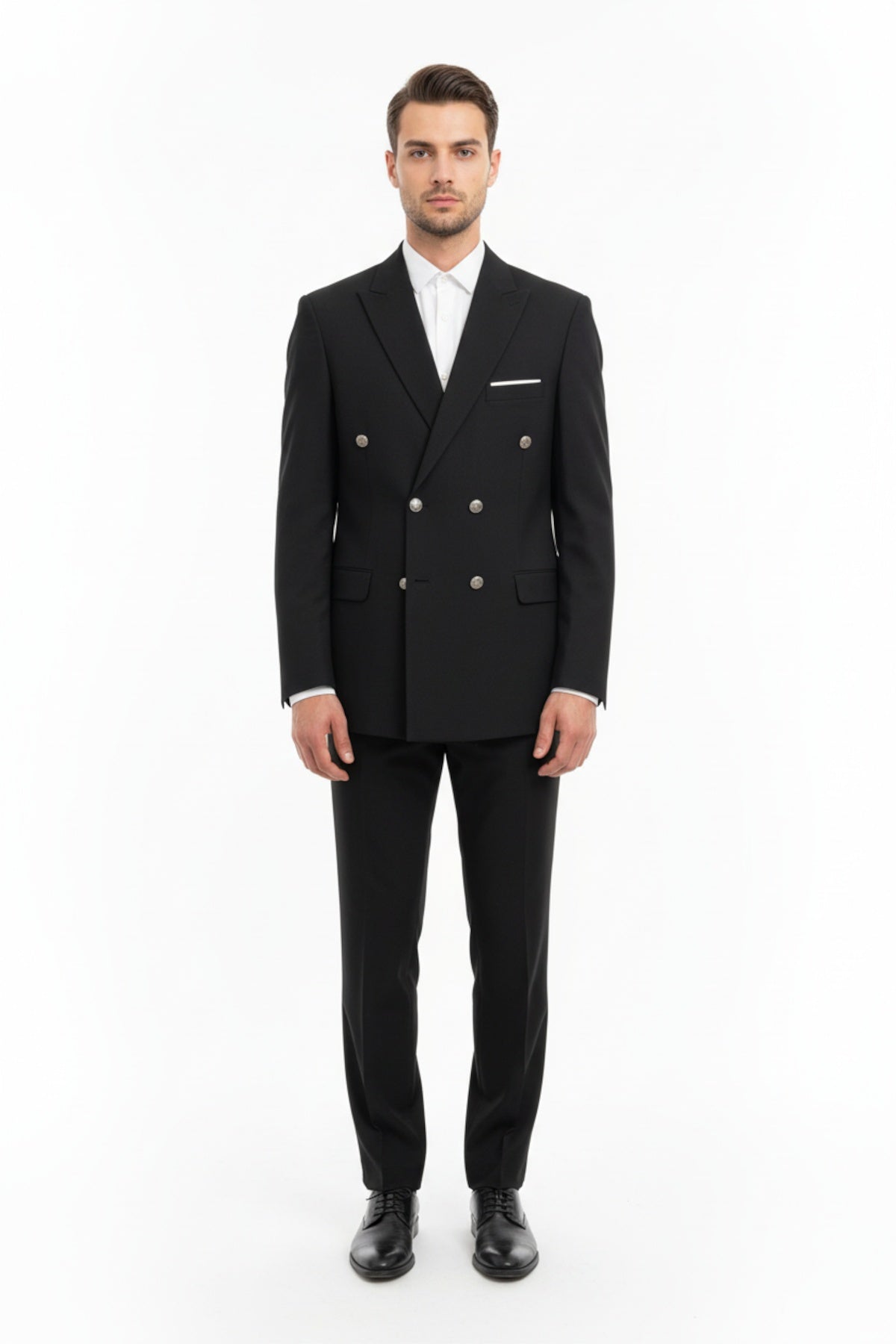 Bezayak Kloveze Black Two - Piece Suit
