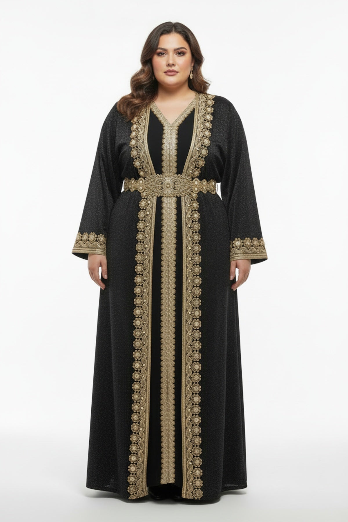 Plus - Size Black Dress
