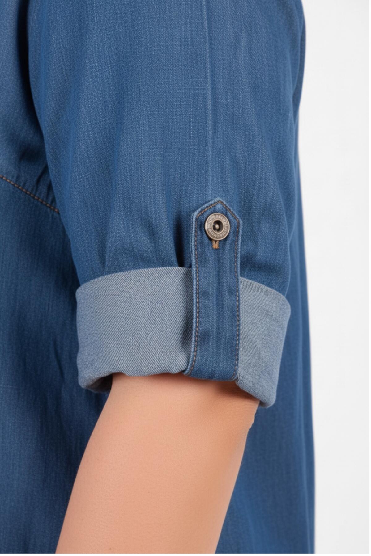 Plus-Size-Denim-Set