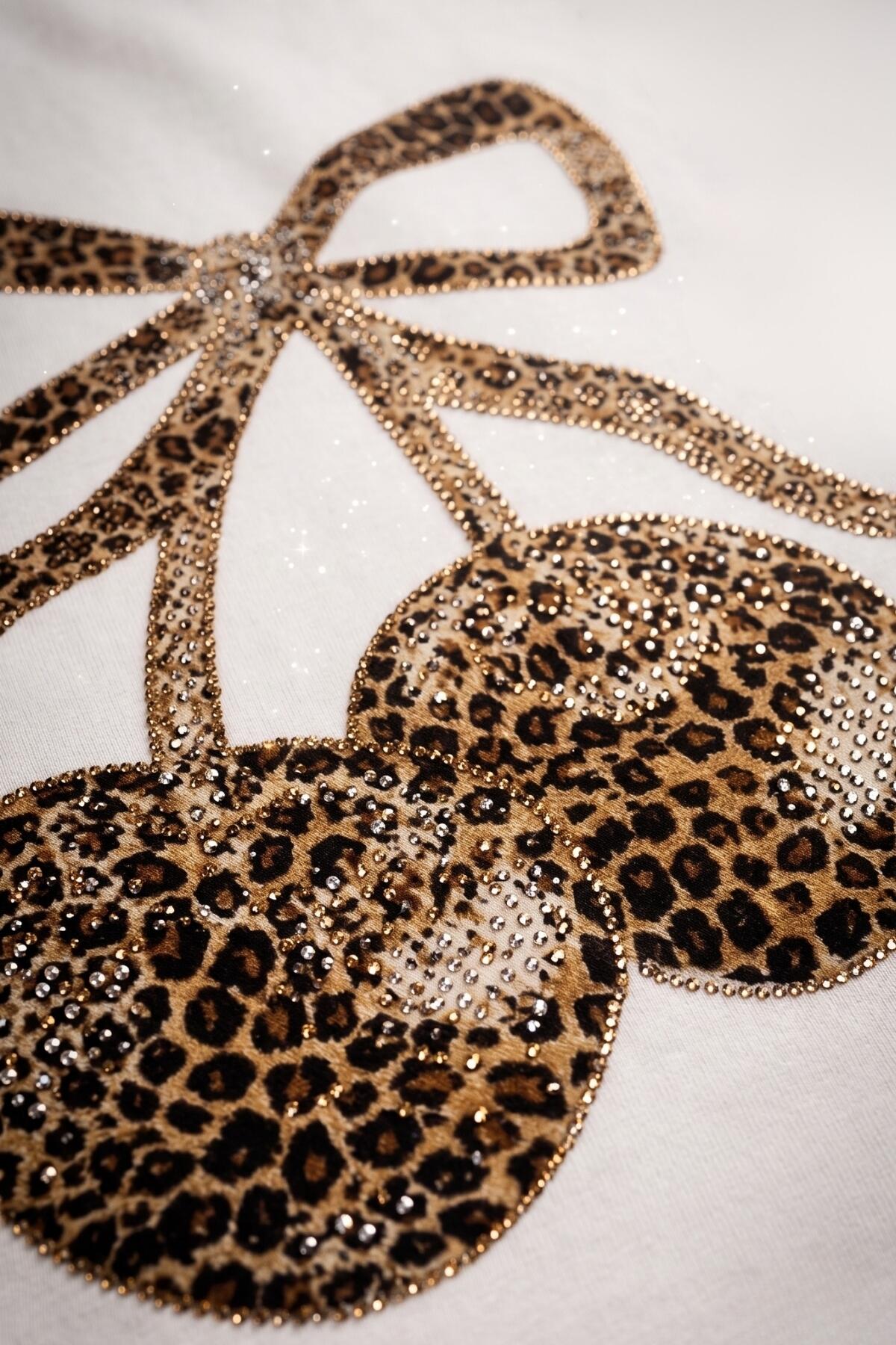Cherry Stone - Embellished T - Shirt — White