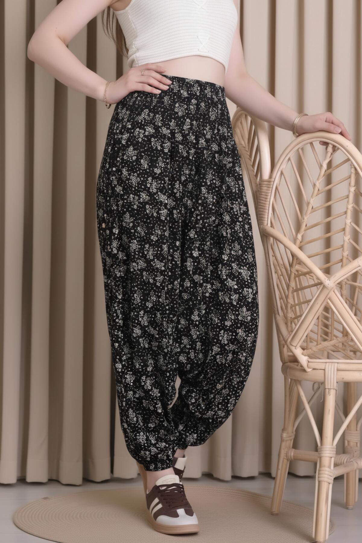 Women's Pigment Beaded Trousers – Multicolor