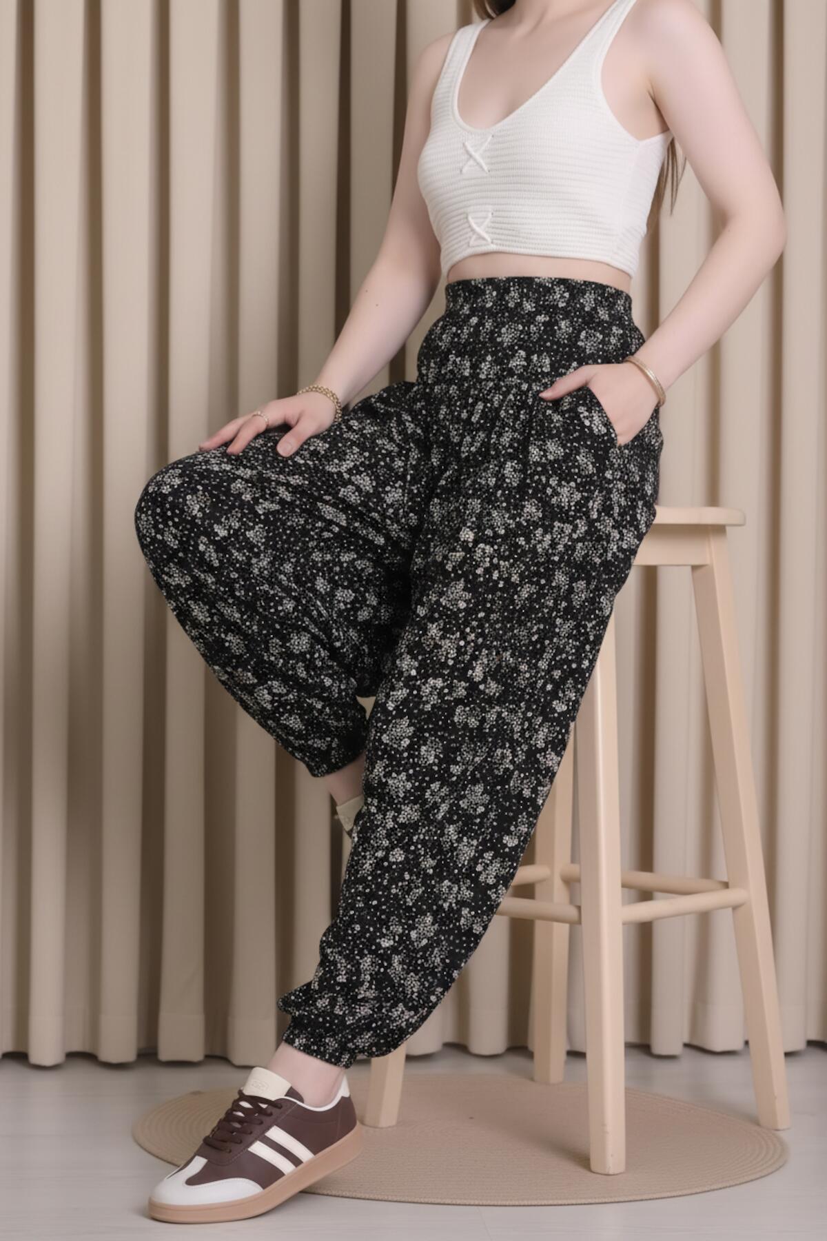 Women's Pigment Beaded Trousers – Multicolor