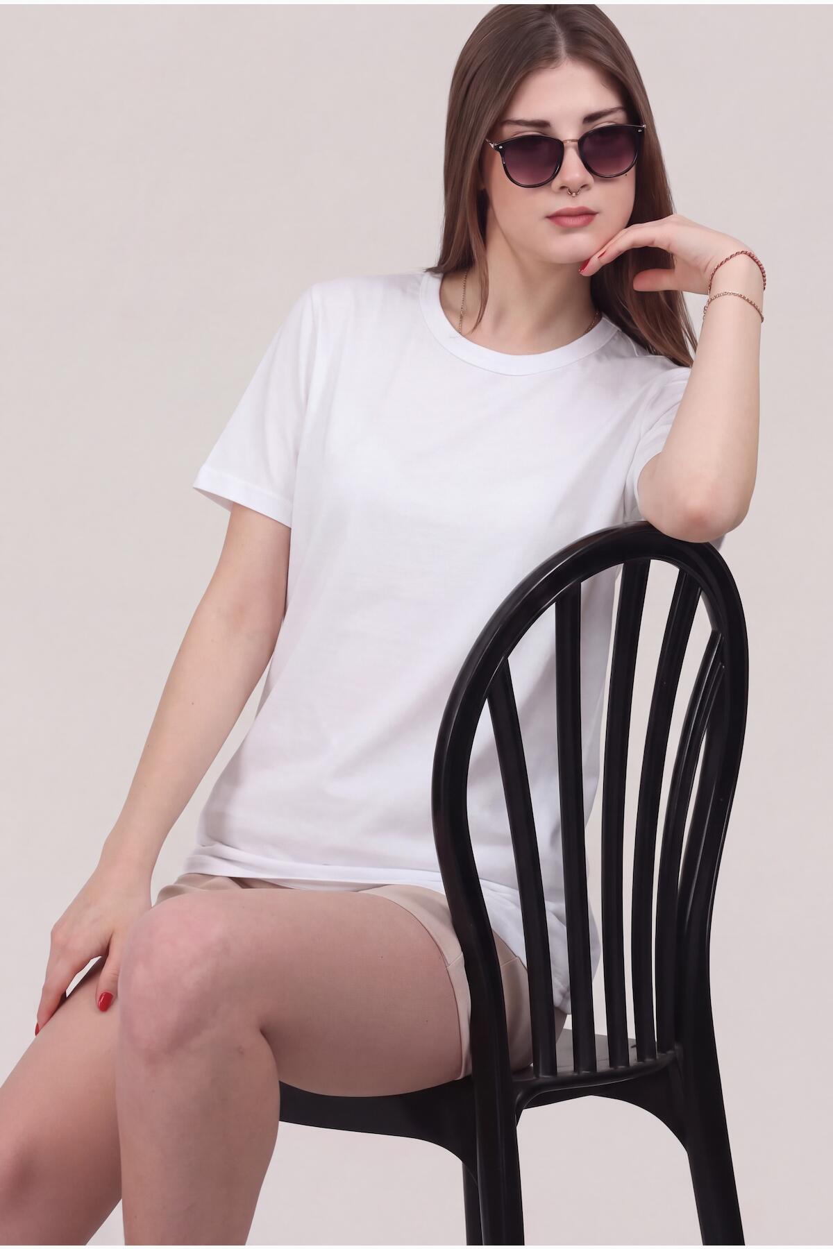 White Lace - Back Jersey Blouse