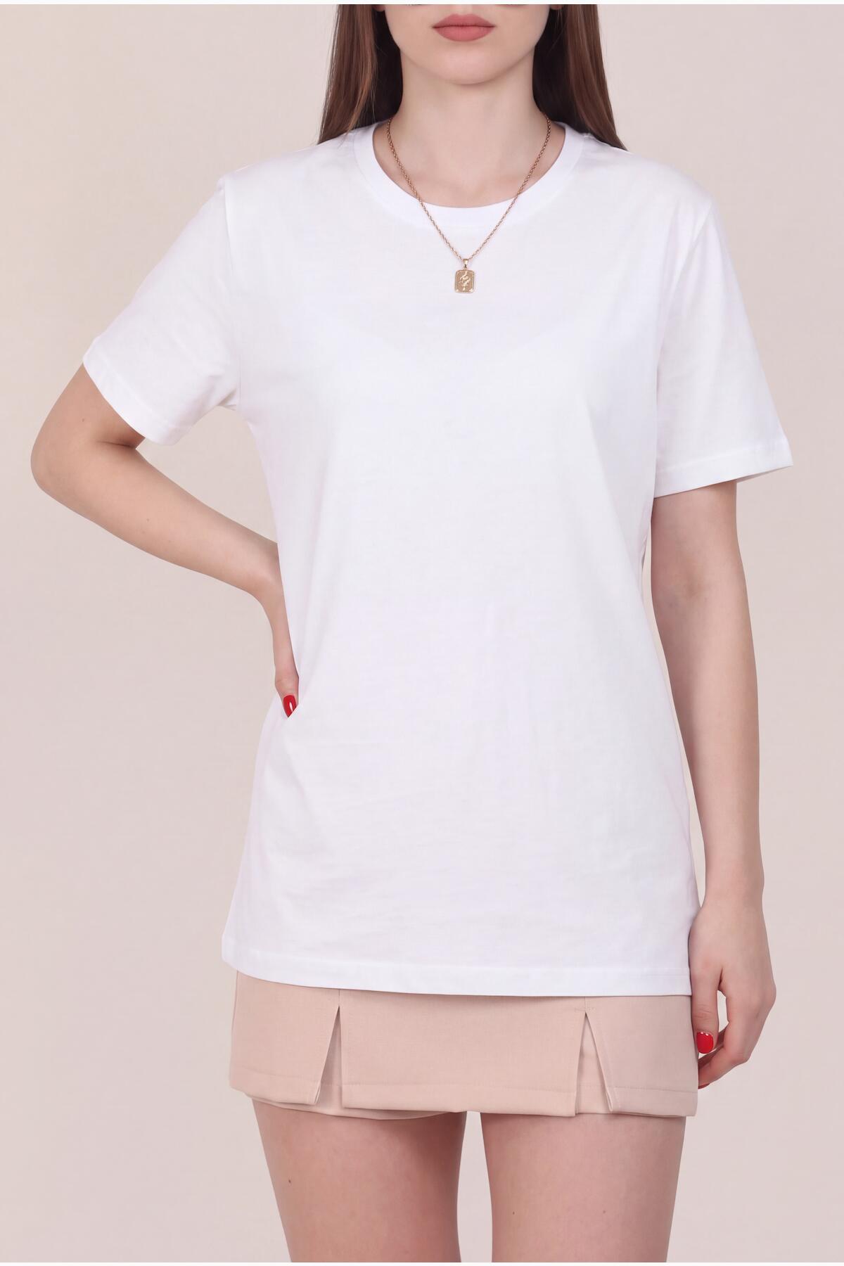 Weiße Spitzen-Rücken-Jerseybluse